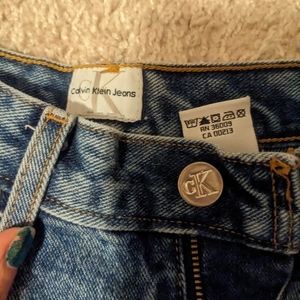 Wide leg Calvin Klein jeans